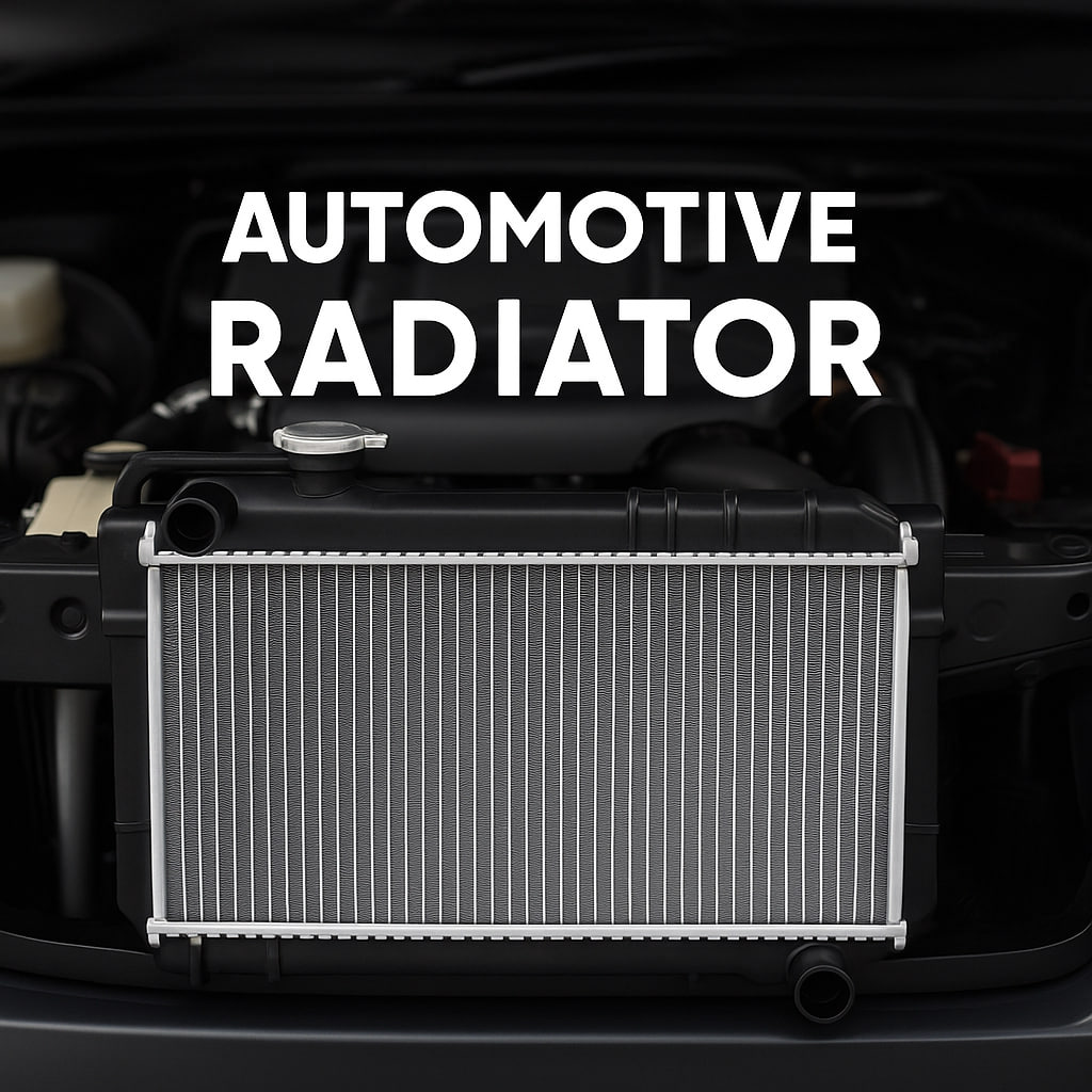 A radiator is part of your car’s engine cooling system.